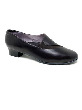 Beautifeel Andrea Caviar Leather Comfort Block Heel Pumps
